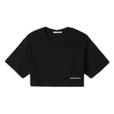 Hinnominate Black Cotton Women T-Shirt